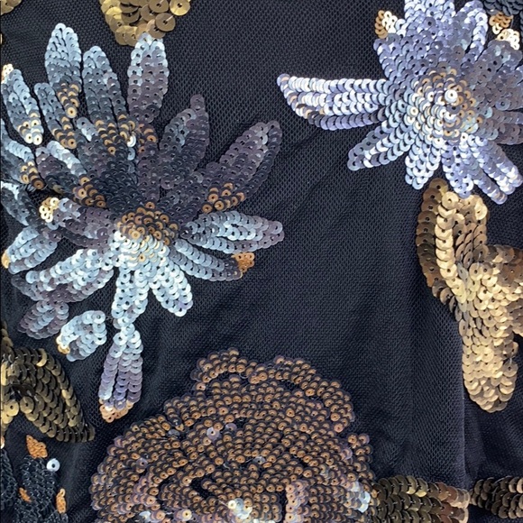 I California moon rise sequined blouse, medium - Picture 2 of 8